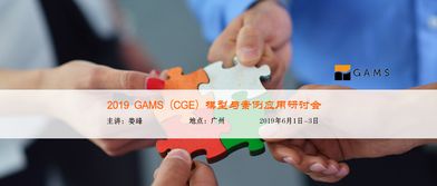 GAMS CGE模型与案例应用研讨会 聚焦计算机软硬件研究